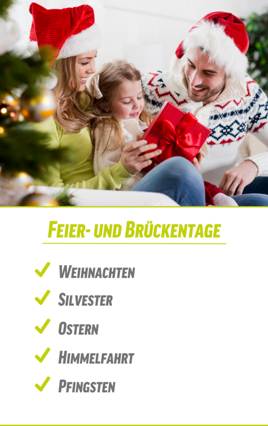 Feiertagsangebote